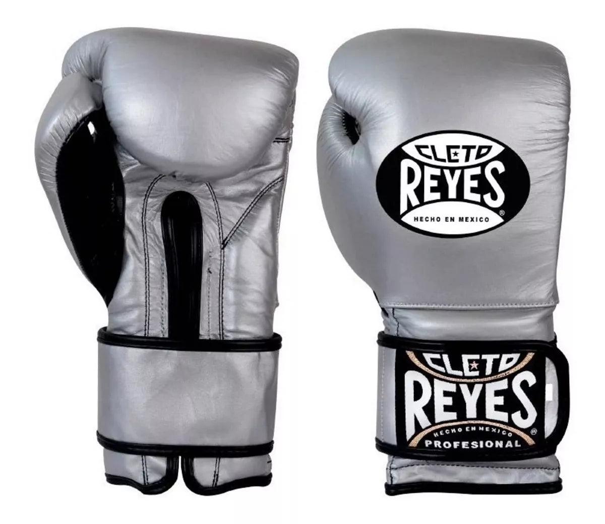 Gants de Boxe Sparring Pro Cuir Reyes Redesign - Argent