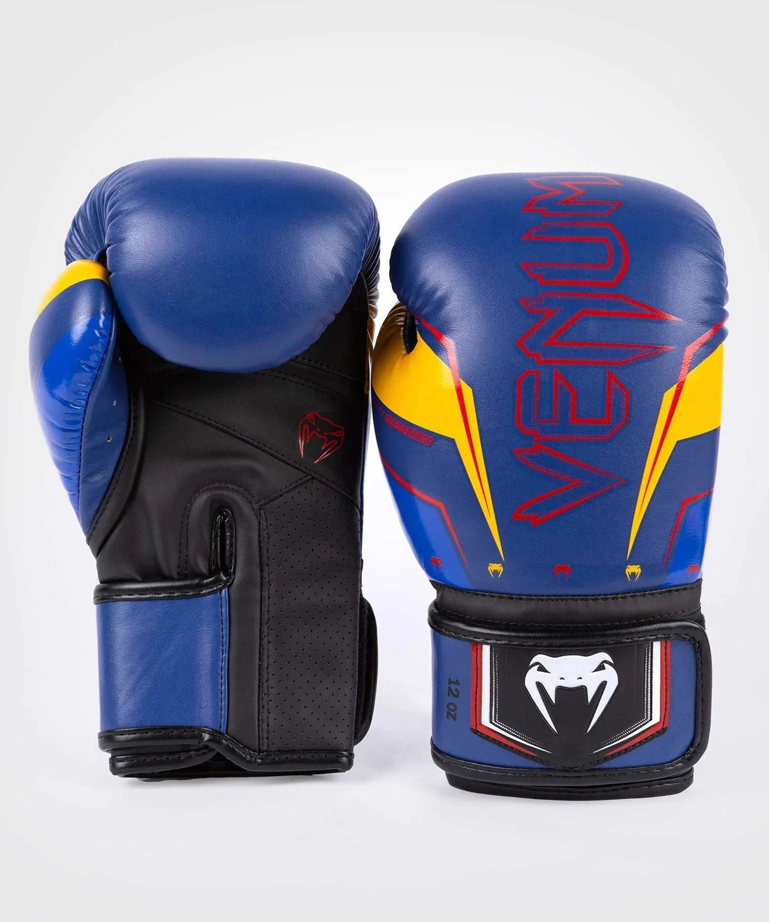 Gants de boxe Venum Elite - Blanc/Bleu Marine - Venum ance Gants de boxe Venum Elite - Blanc/Bleu Marine - Venum ance