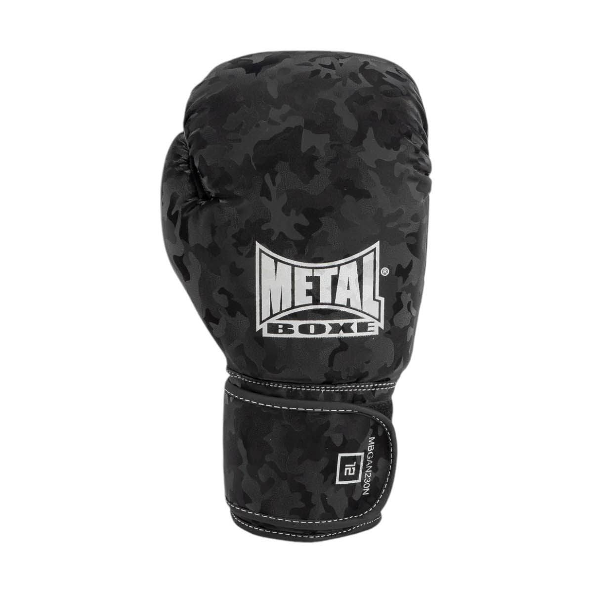 Gants de Boxe entrainement Metal Boxe Mirror MBGAN230N noir
