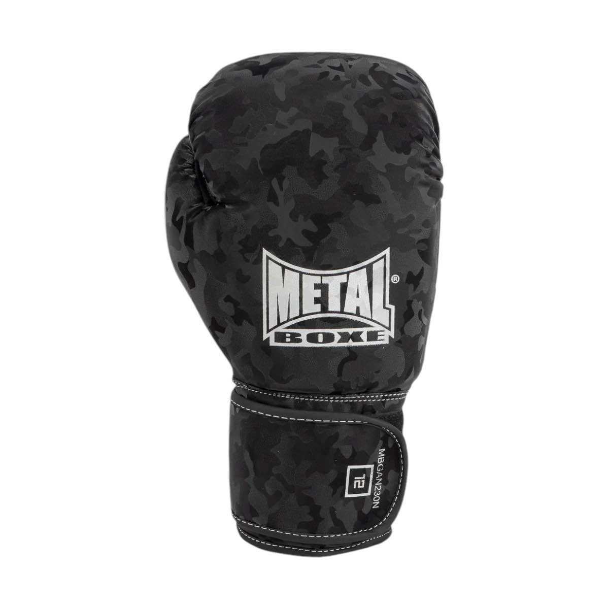 Gants de Boxe entrainement Metal Boxe Mirror MBGAN230N noir