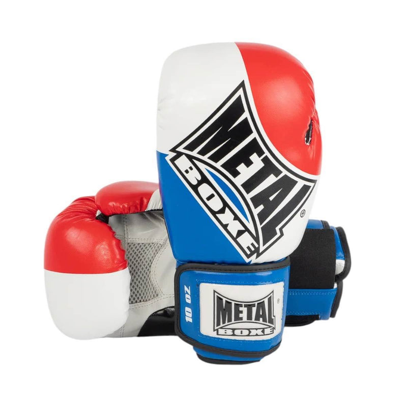 Gants de Compétition Metal Boxe France Tricolore - MB221A