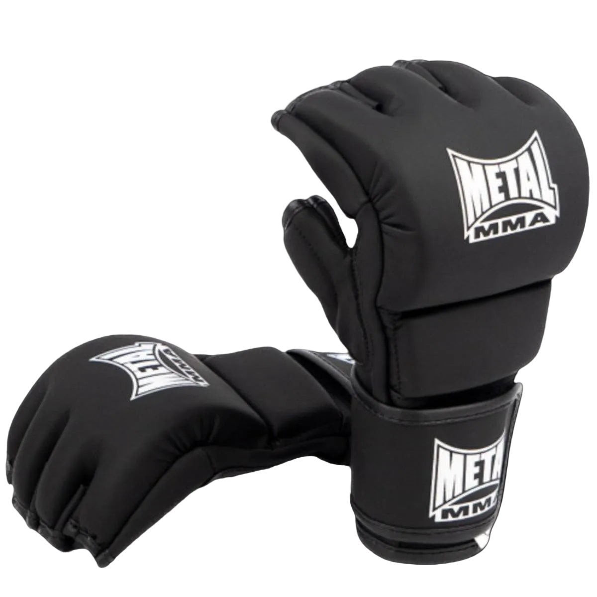 Gants de MMA Fight The Claw Metal Boxe noirs pour protection et confort