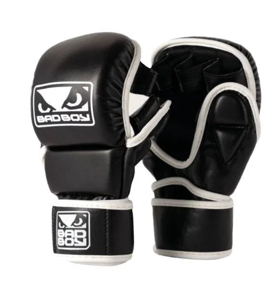 Gants de MMA Sparring Bad Boy - Noir/Blanc