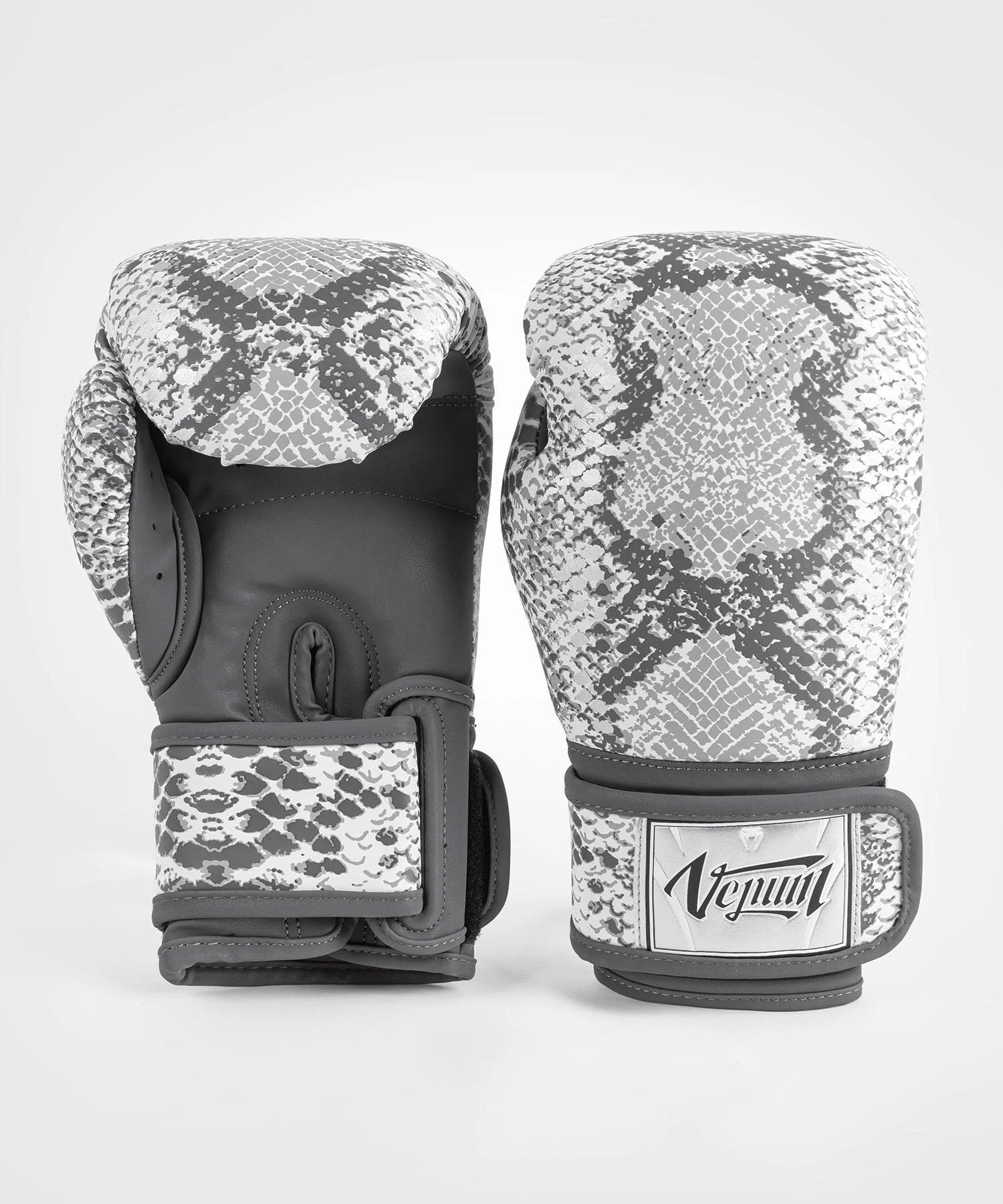 Gants de boxe Femme Venum White Snake - Blanc