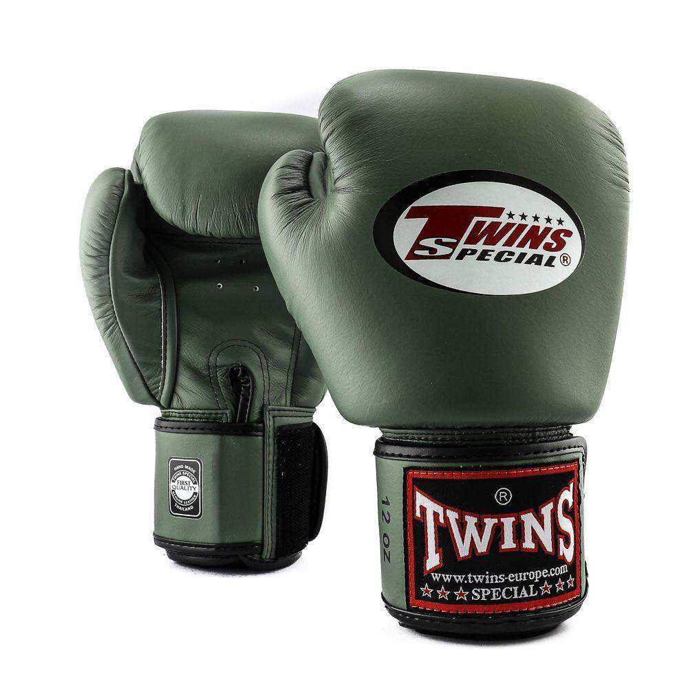 Gants de boxe Twins Cuir BGVL 3 Olive