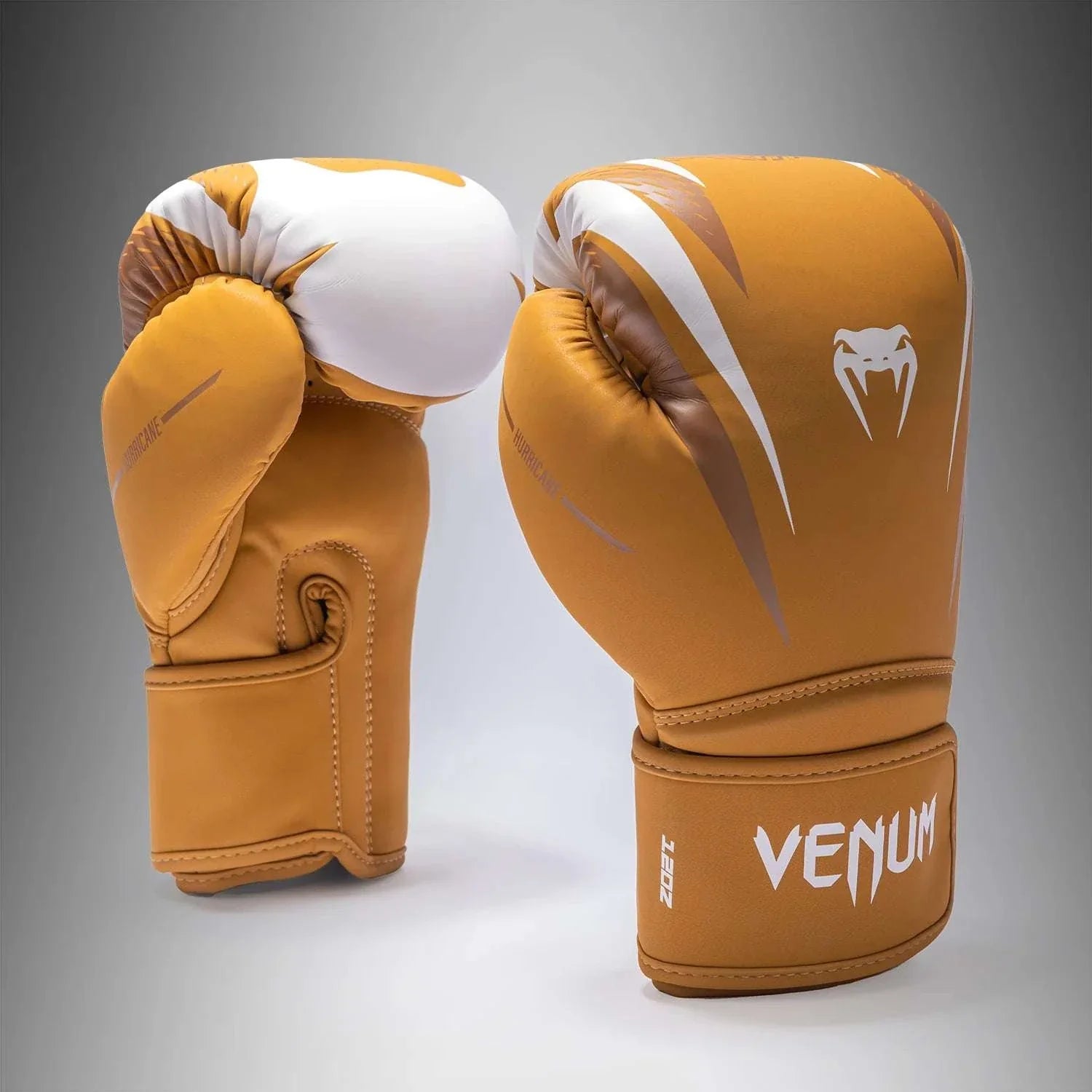 Gants de boxe VENUM Hurricane en PU premium avec mousse triple densité et fermeture velcro large pour un maintien optimal