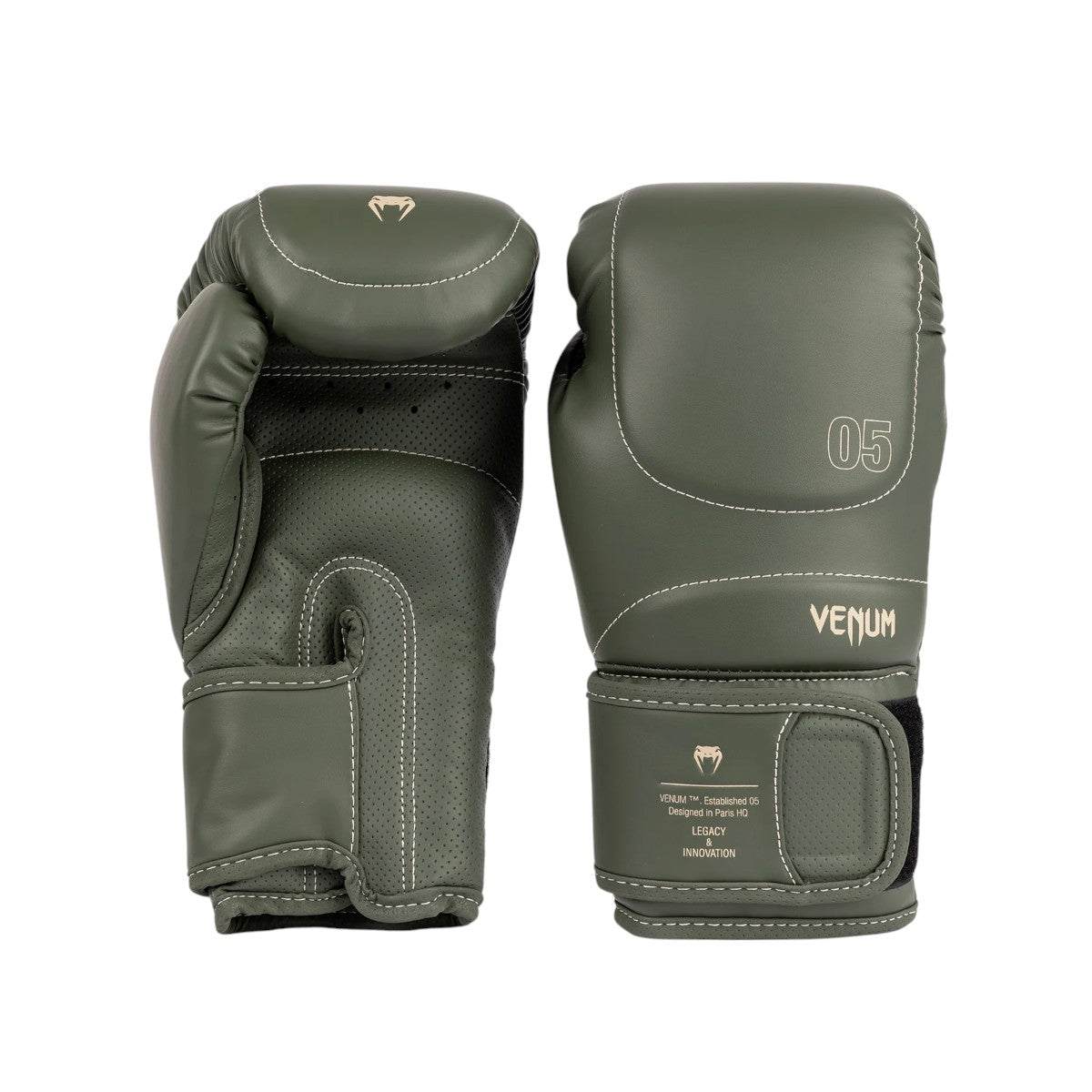 Gants de boxe Venum Impact Evo - Earth Kaki