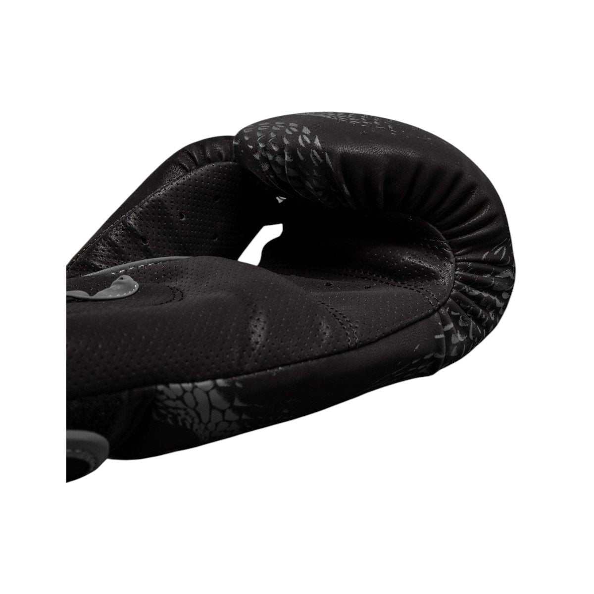 Gants de boxe Venum Matupa noirs gris or avec mousse multi-couches et fermeture velcro pour entraînement sac et sparring