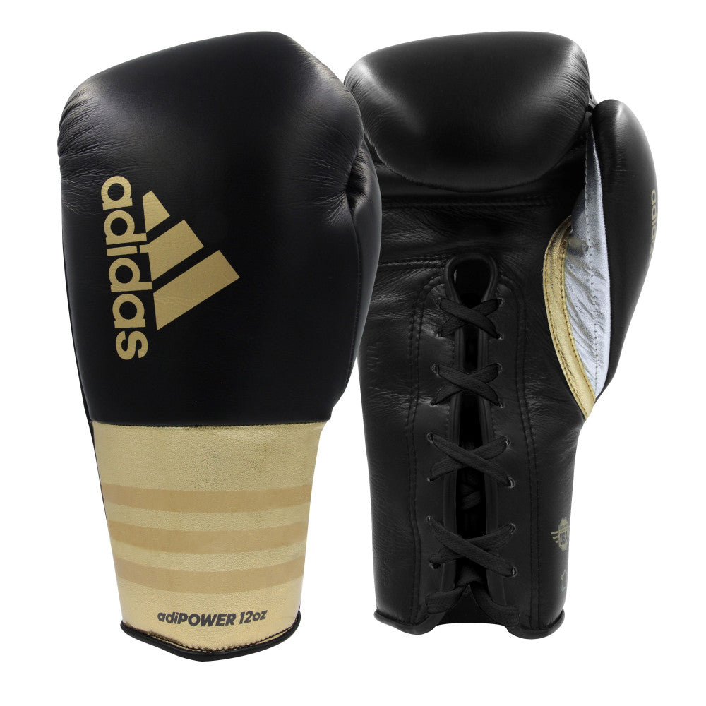 Gants de boxe adidas entraînement à lacets Hybrid 500 PRO