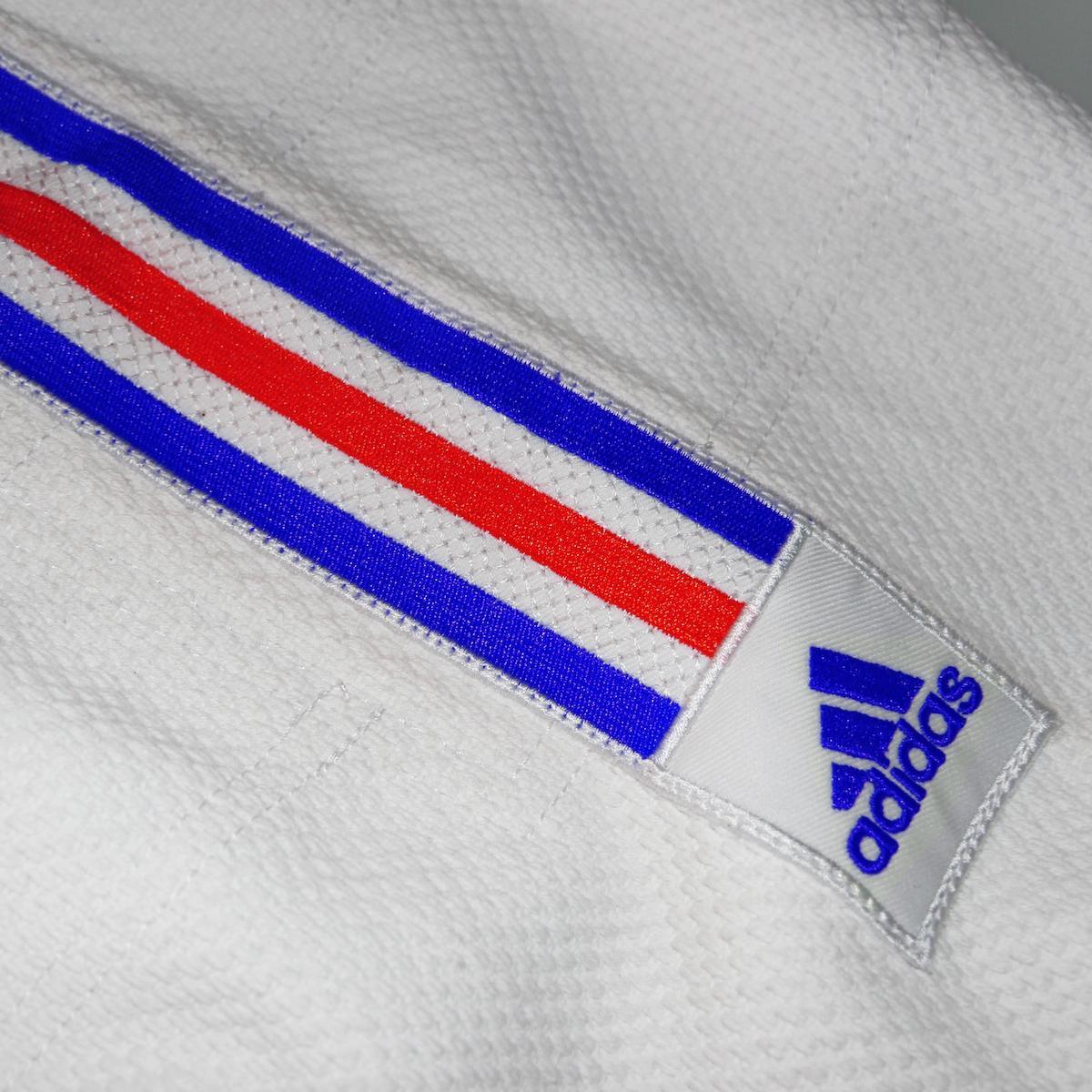 Kimono de Judo Champion III IJF France adidas – Bleu Blanc Rouge