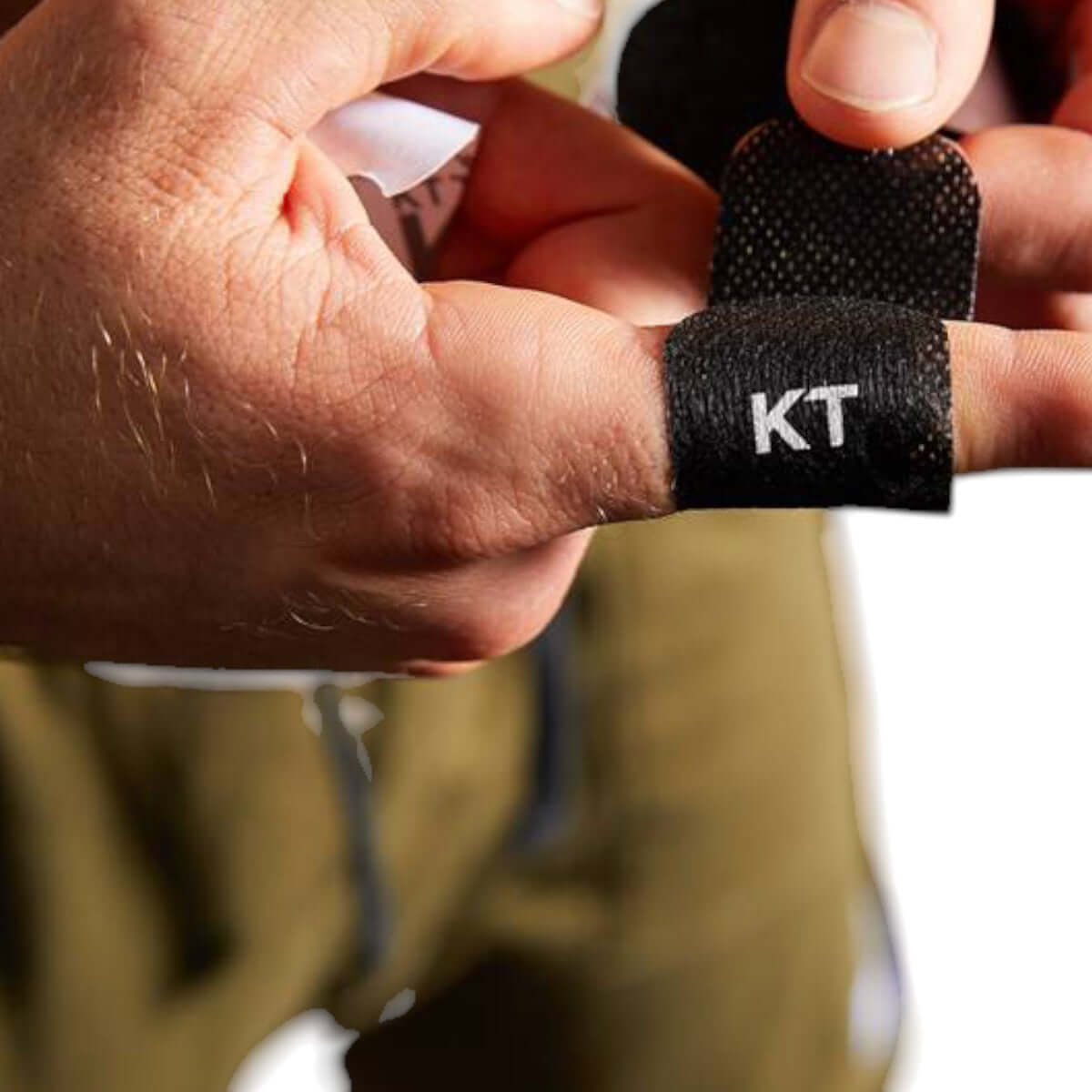 KT Tape Ruban de prévention des ampoules Pré-découpé (30 X 9 cm) Noir