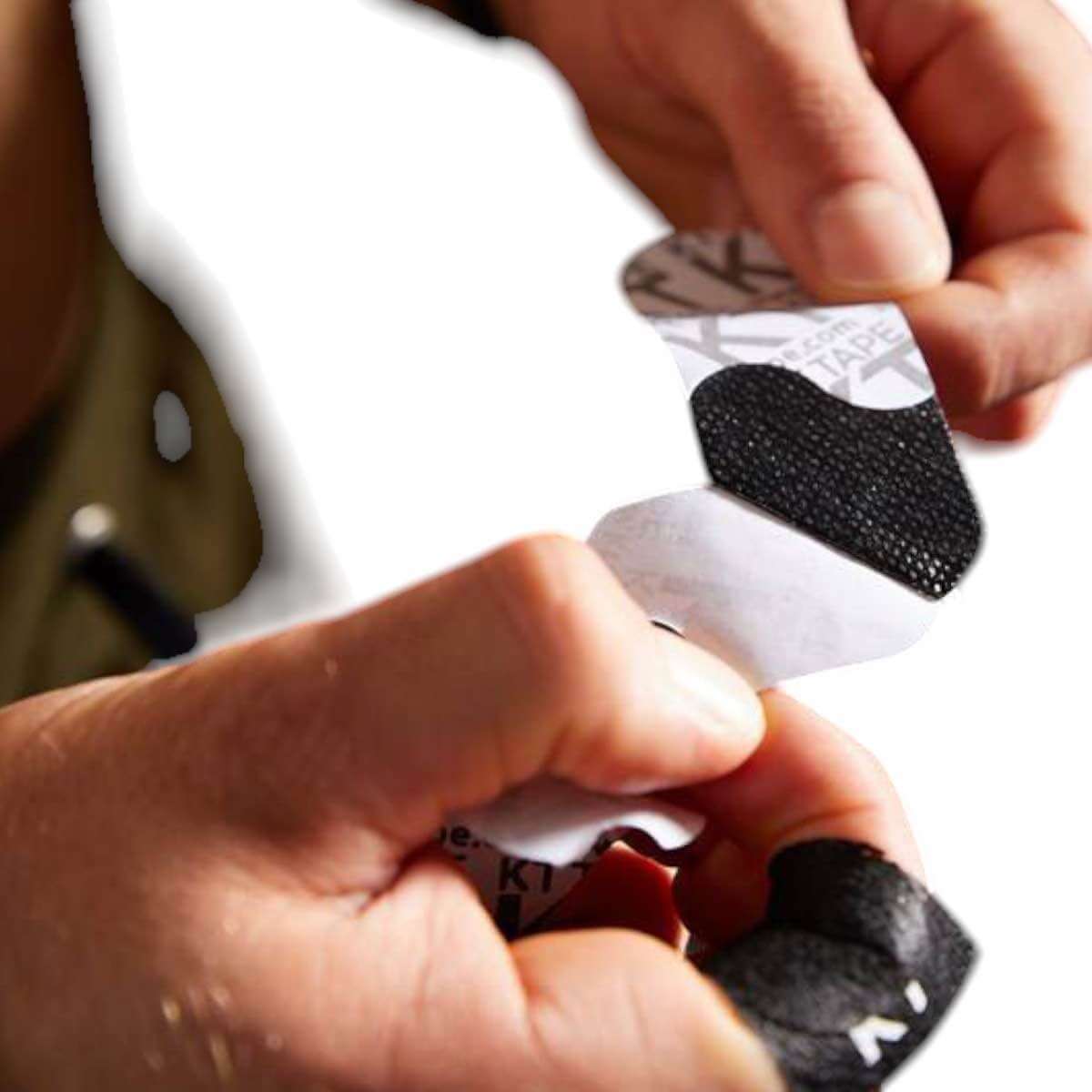 KT Tape Ruban de prévention des ampoules Pré-découpé (30 X 9 cm) Noir