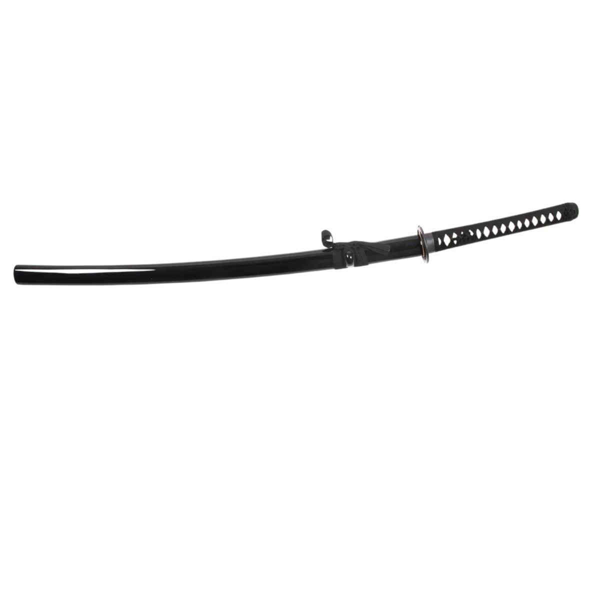 Katana practical Seigi lame acier Maru Noir