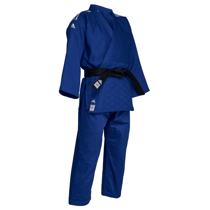 Kimono de Judo Adidas Champion III IJF Regular - Bleu
