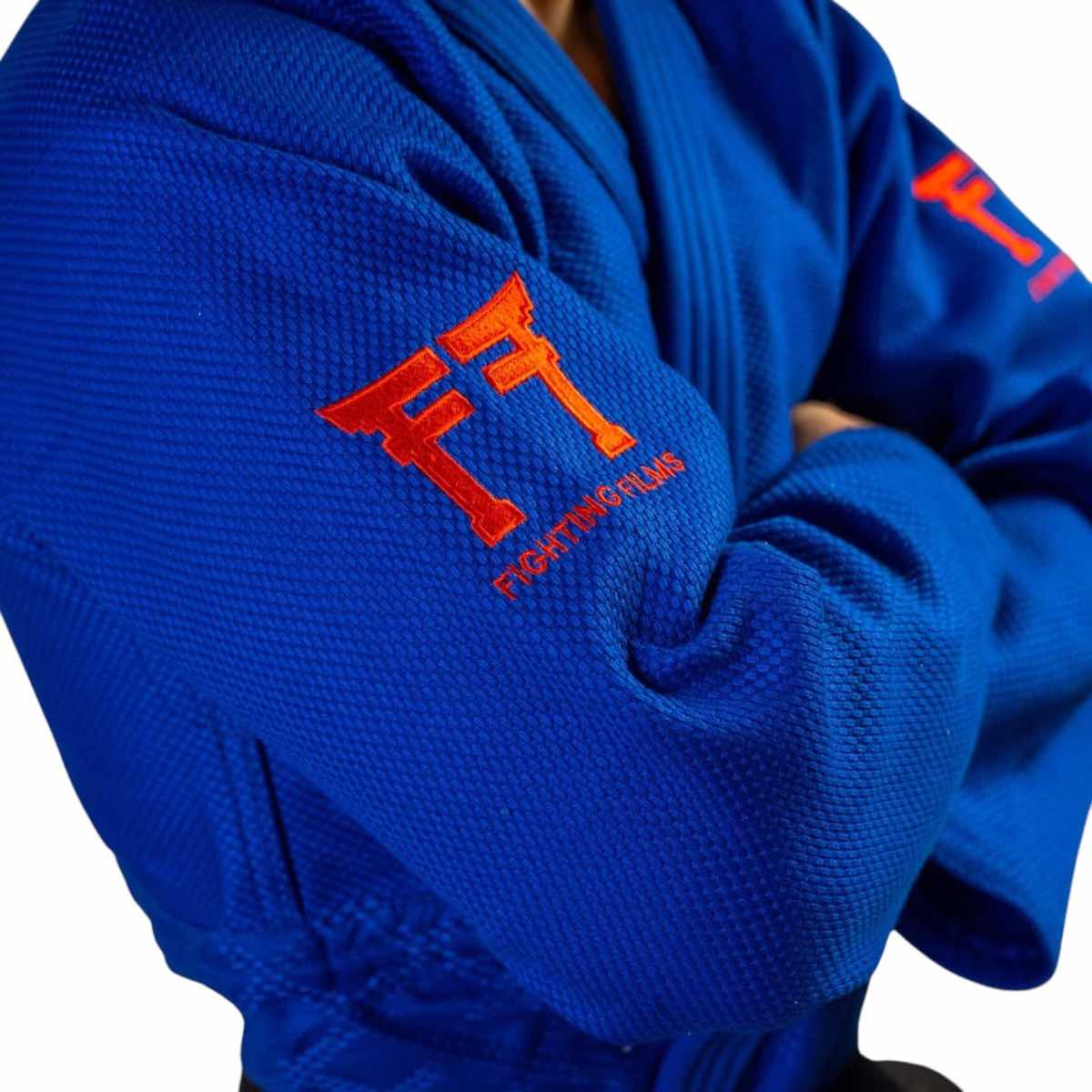 Kimono de Judo IJF Fighting Films Superstar 750 IJF Standard Fit Bleu