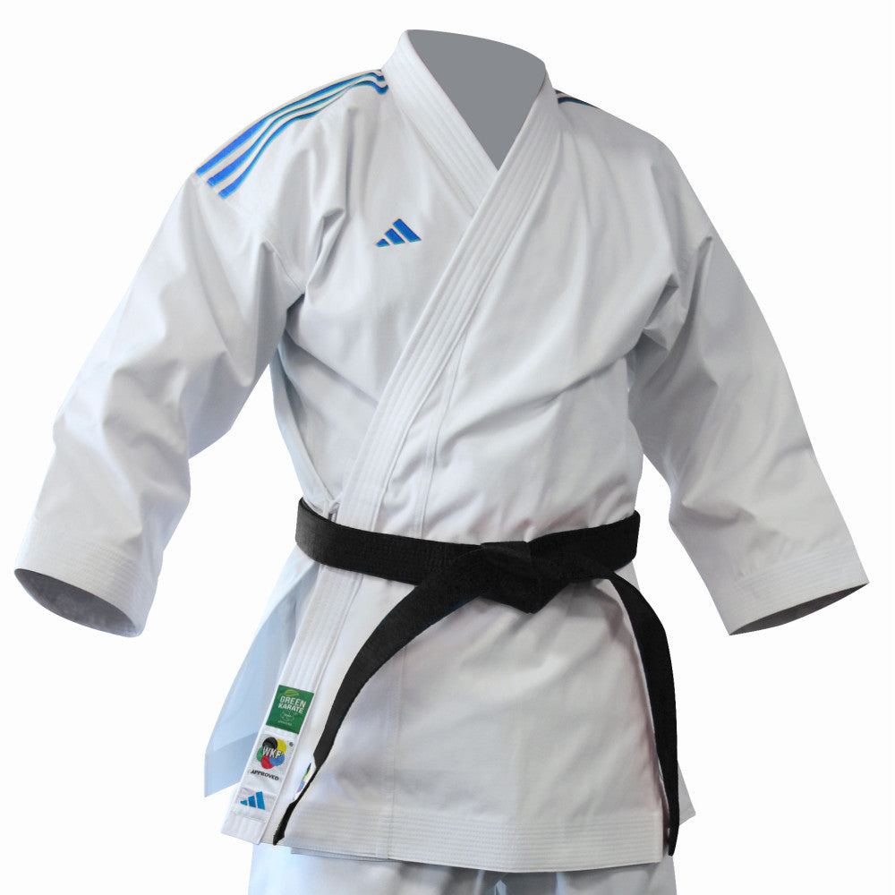 Kimono de Karaté Kata Shori Bandes Bleues - adidas