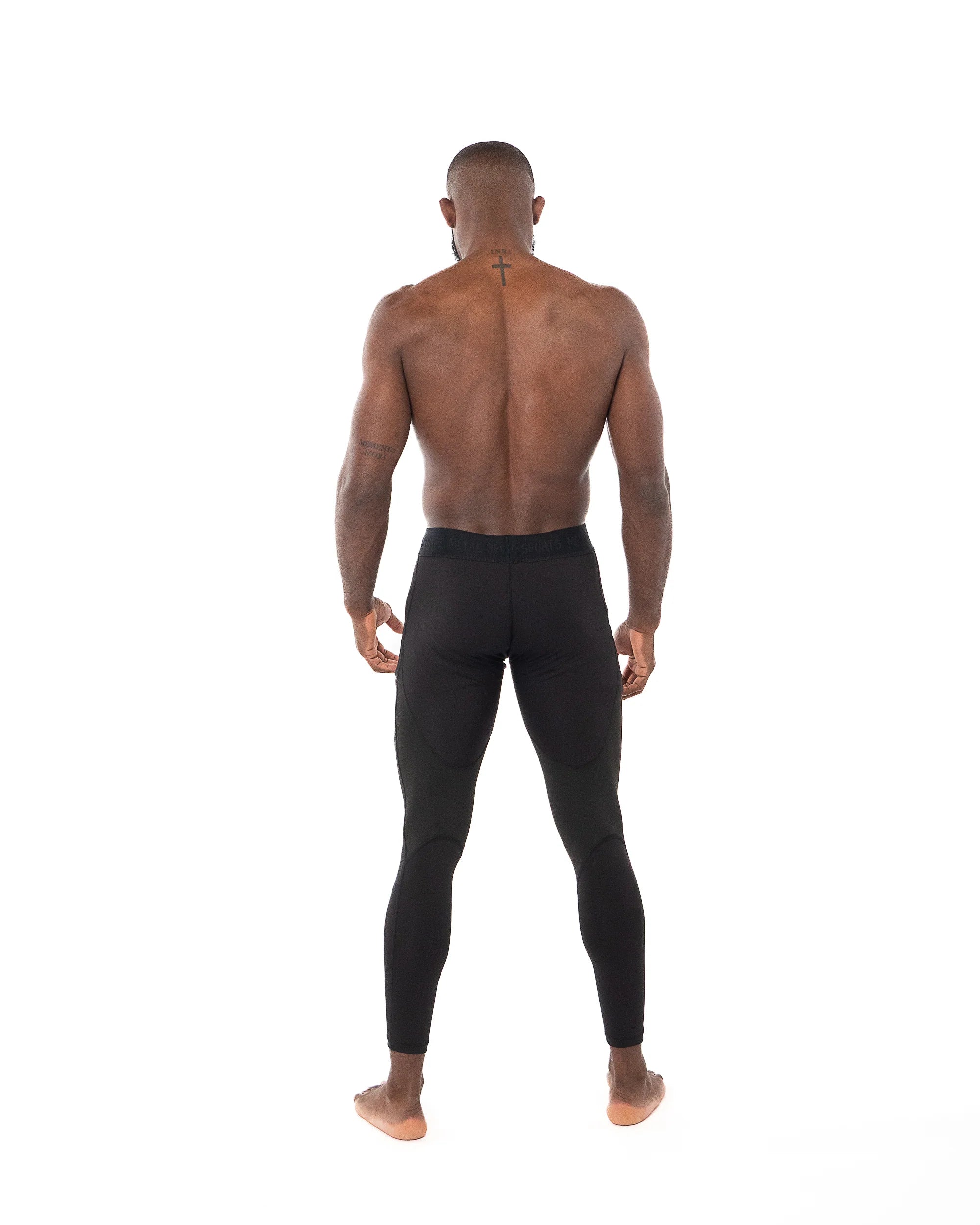 Legging Homme Metal Boxe - Noir