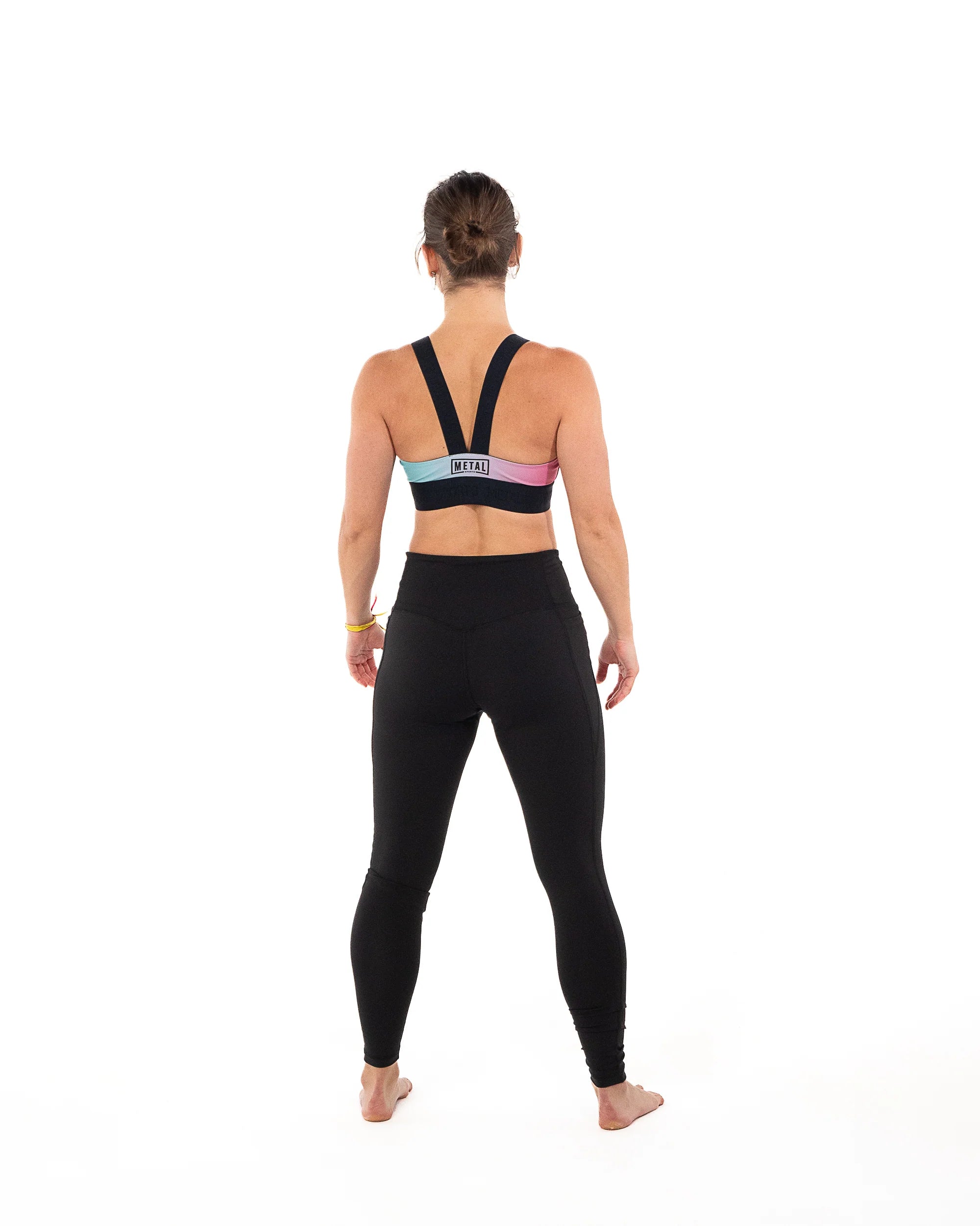 Legging Pour Femmes Metal Boxe - Noir