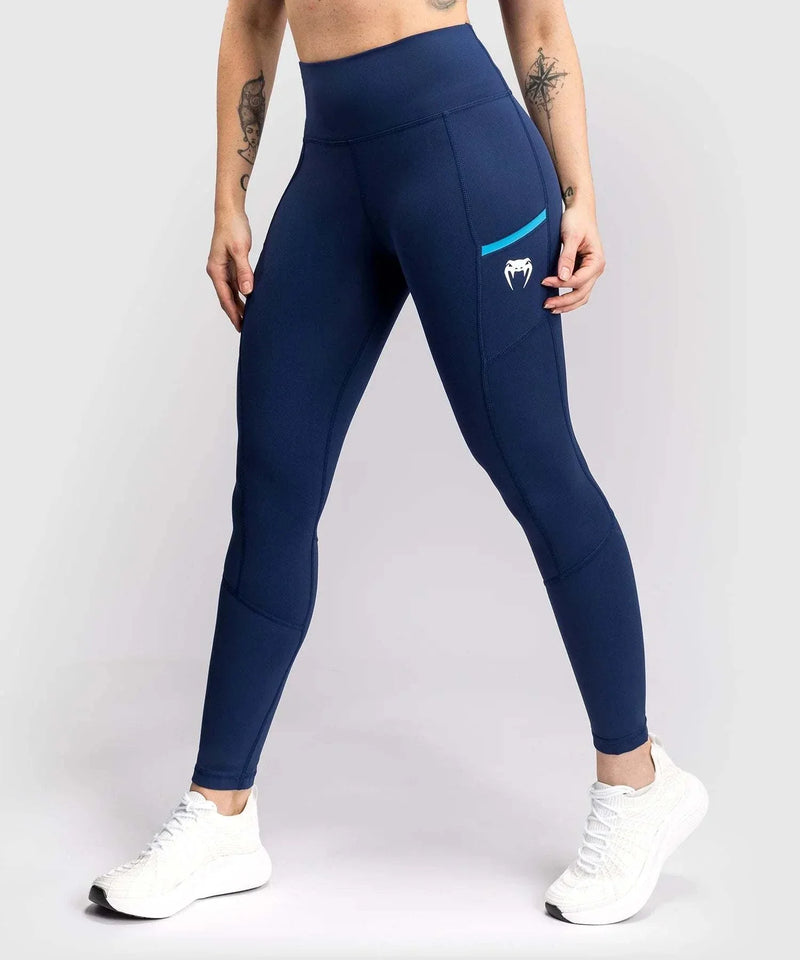 Leggins Femme 7/8 Venum X Top Rank Original - Bleu Marine