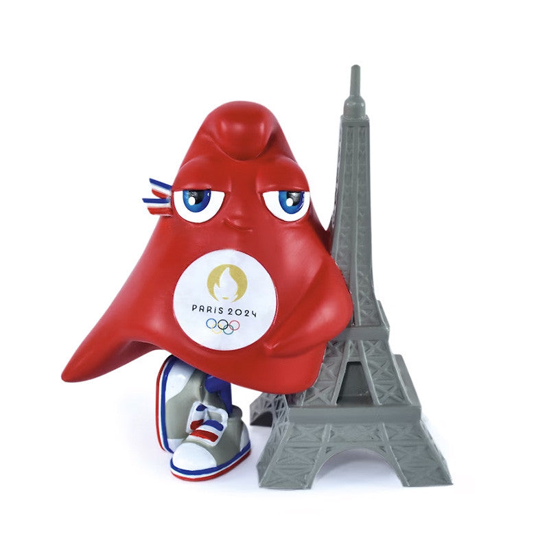 Mascotte Officielle Jeux Olympiques Paris 2024 - Figurine Tour Effeil