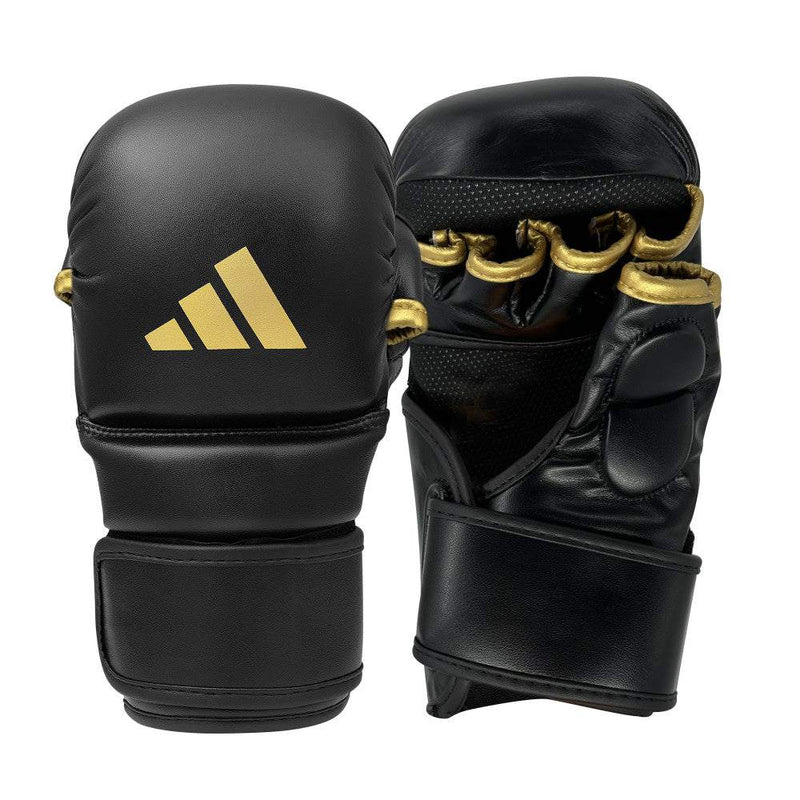 Mitaines MMA entraînement intensif - adidas - Noir/Or