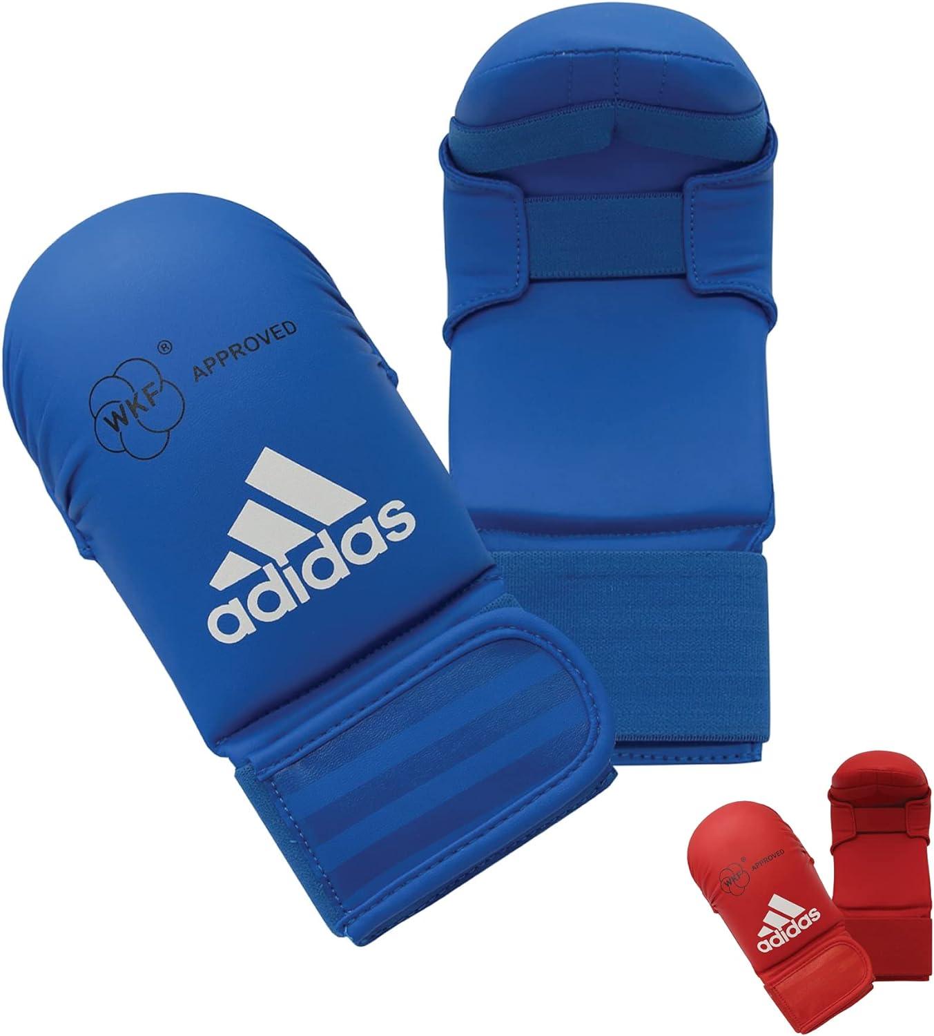 Mitaines de Karate adidas homologuées sans pouces ADI66122 BLEU