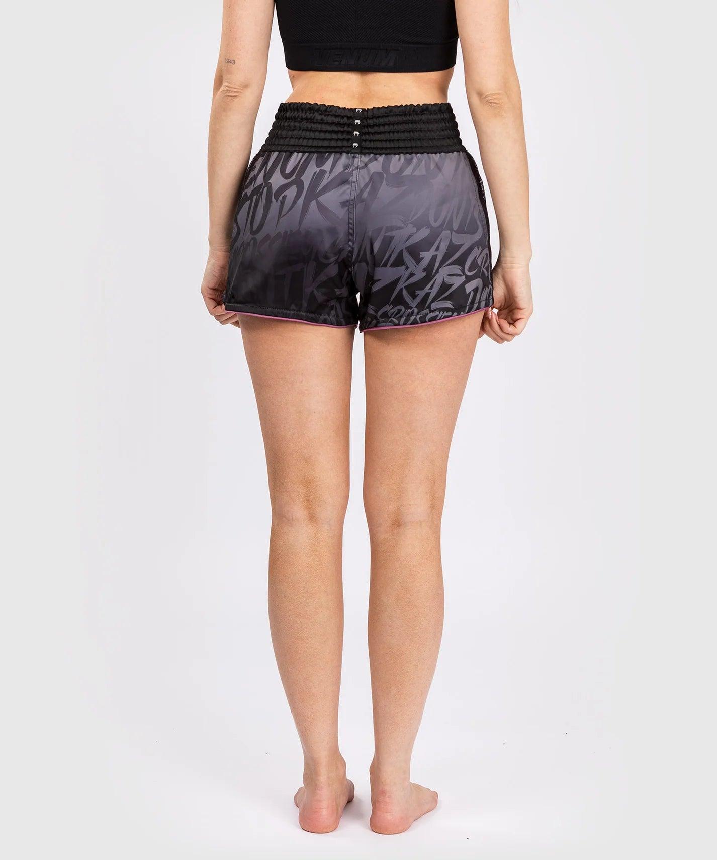 Muay Thai Shorts Venum x Kaz - Noir