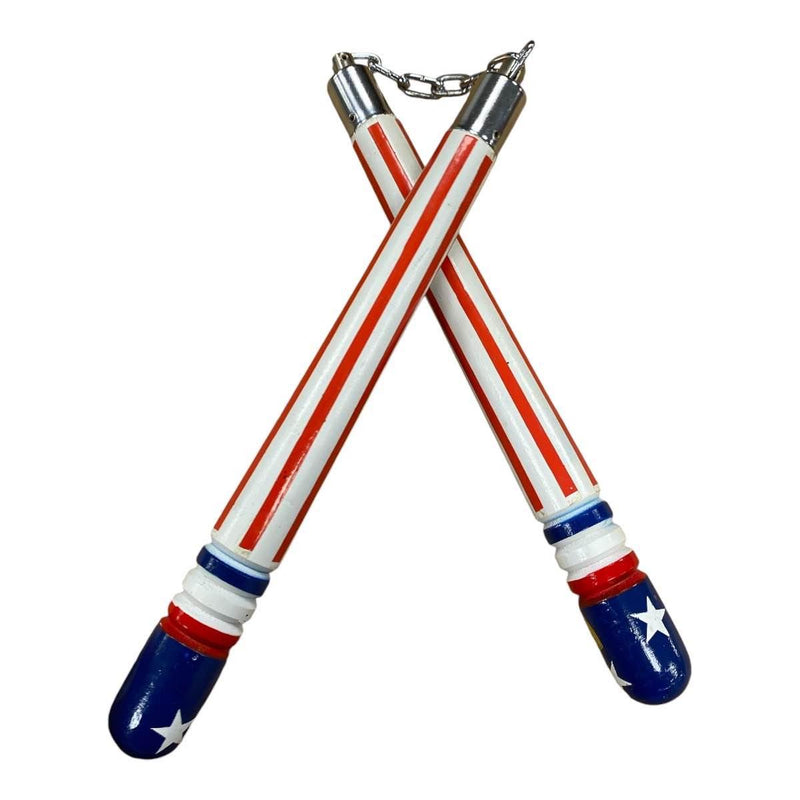 Nunchaku bois chaîne 30 cm Noris - USA