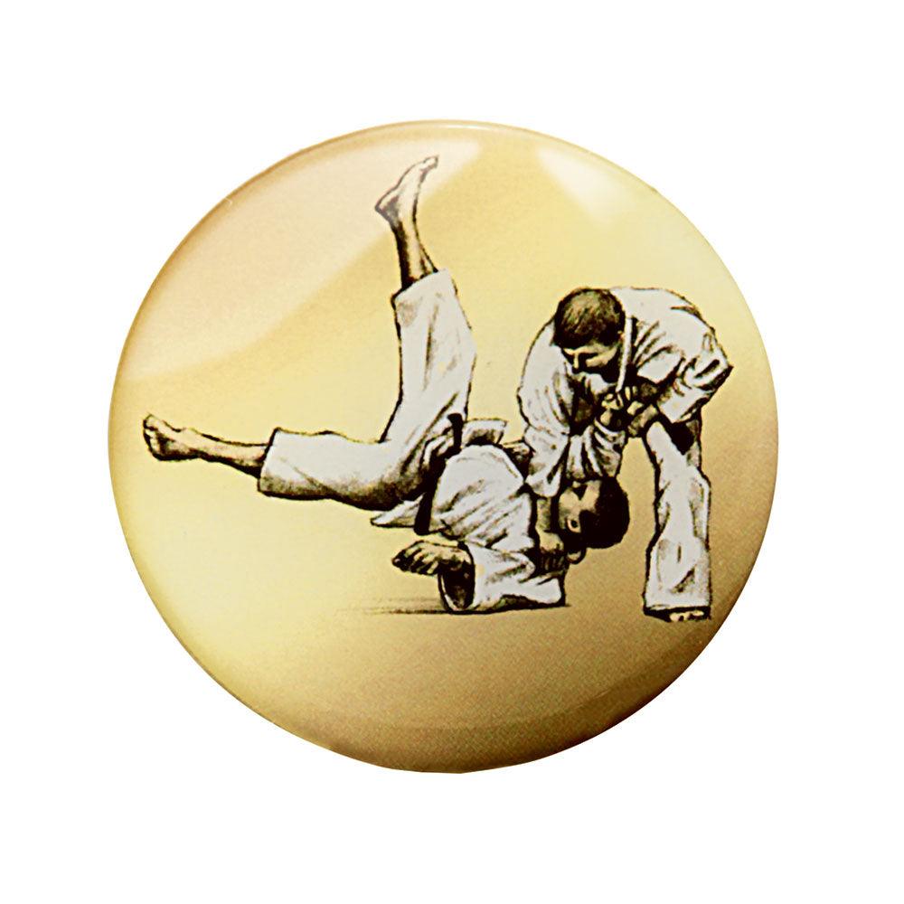 Centre autocollant Epoxy Judo 25 mm