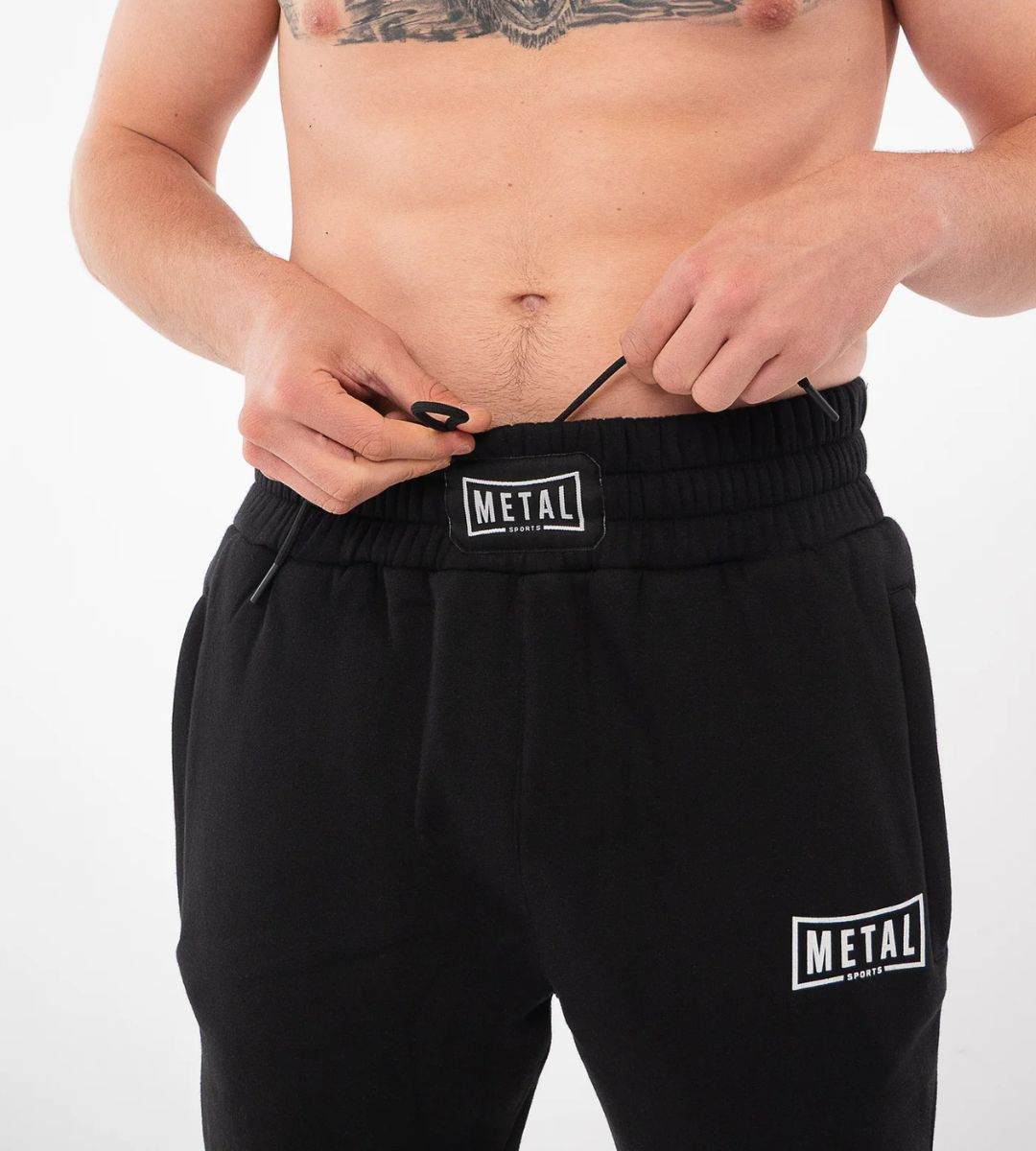 Pantalon de Jogging Metal Boxe - MSP301 Noir