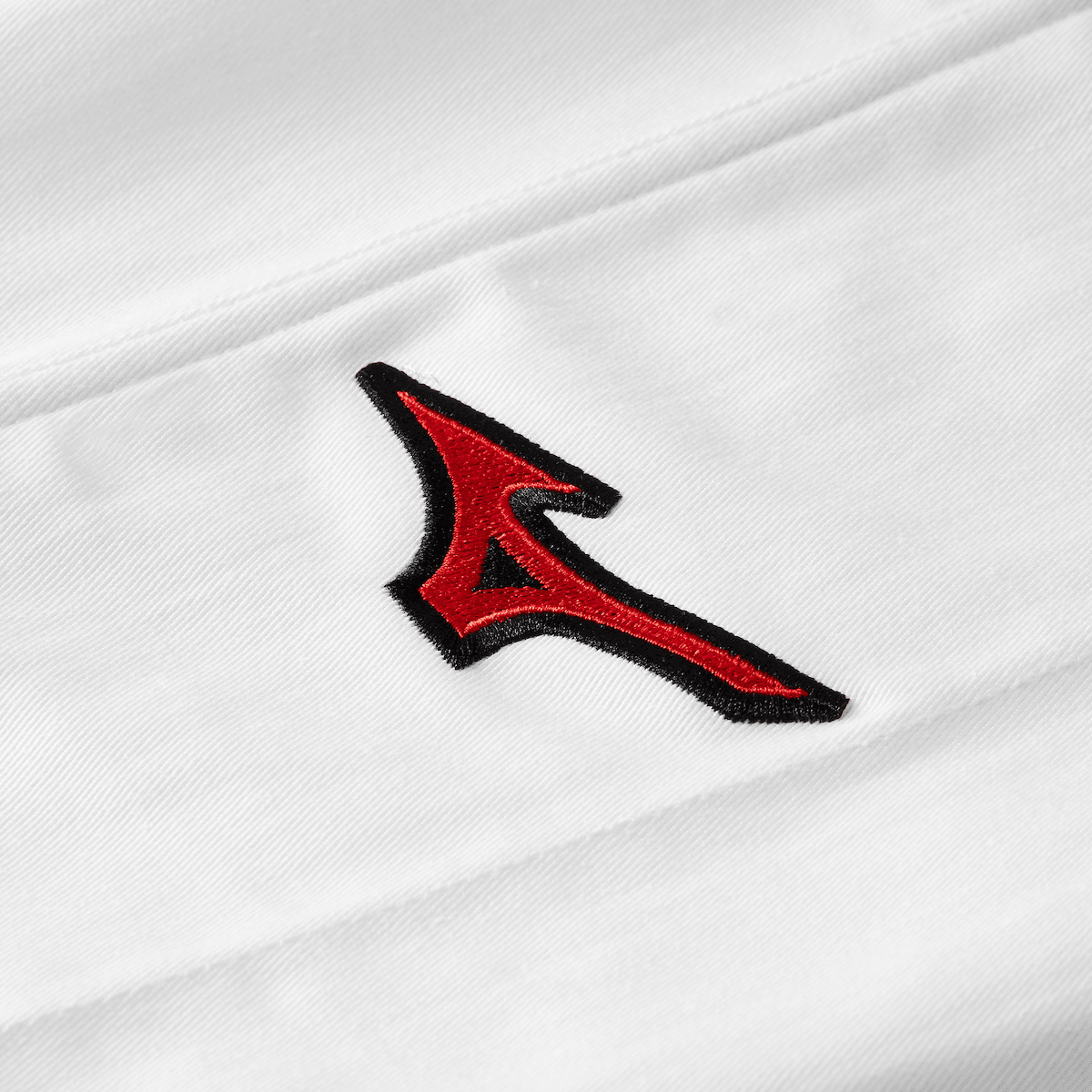 Pantalon de Judo Mizuno Saiki - Blanc Logo rouge