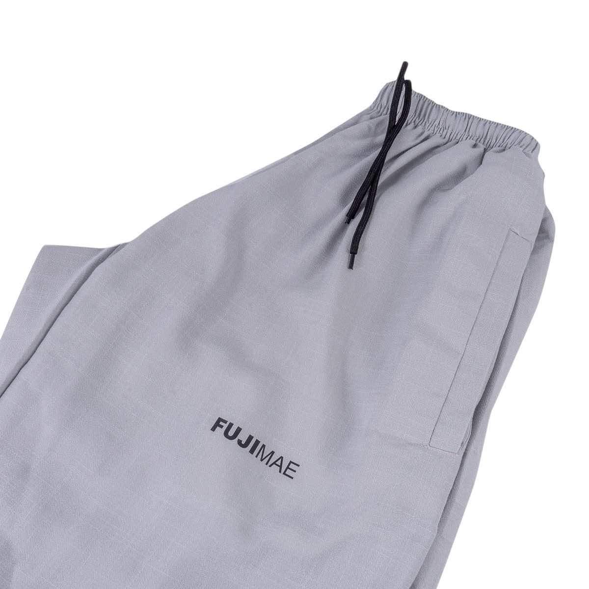 Pantalon de Tai chi chuan en Lin gris