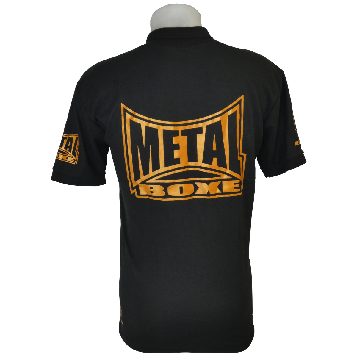 Polo Metal Boxe Hexagone MMA - Noir