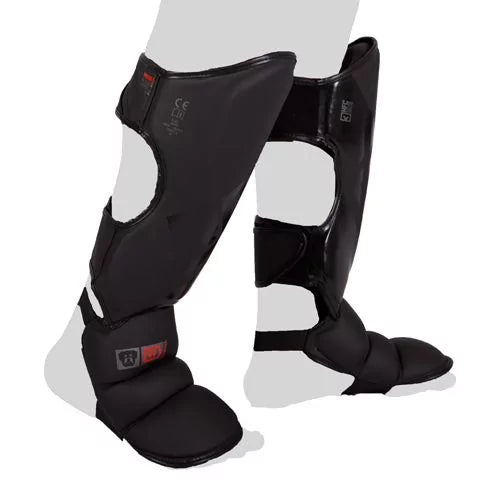 Protège Tibia-pieds RD BOXING HD V5 – K1 & Muay Thaï Noir
