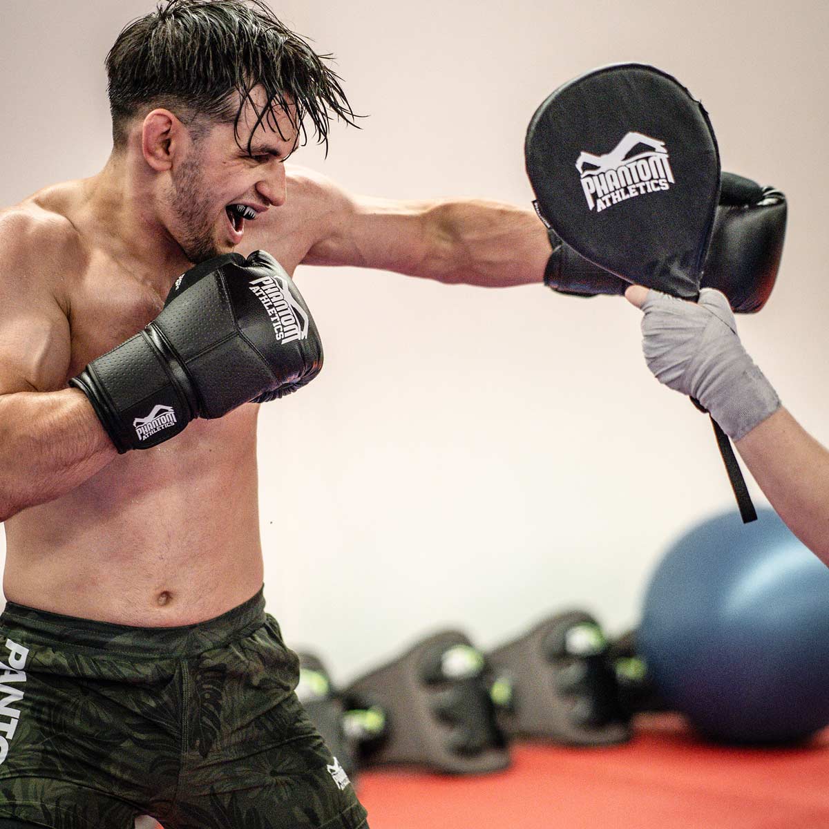 Raquettes de boxe APEX - Phantom Athletics - Noir