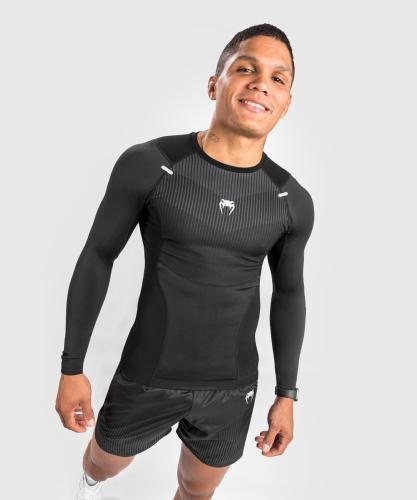 Rashguard Venum Biomecha Manches Longues - Noir/Gris "épuisé"