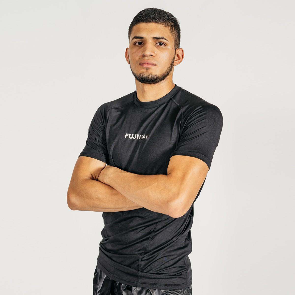 Rashguard manches courtes FUJIMAE Training Noir