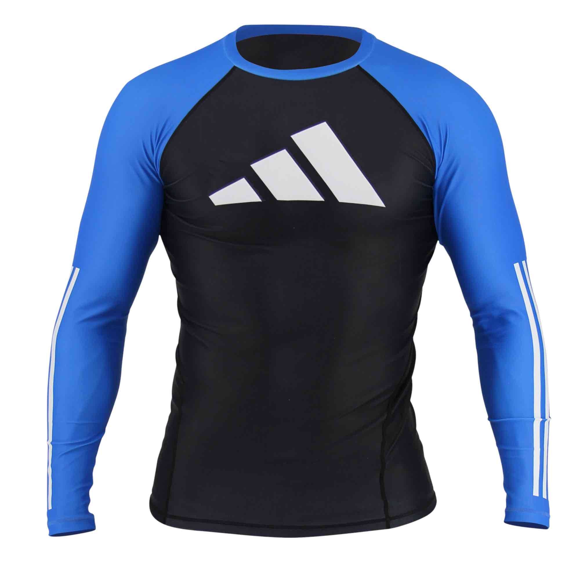 Rashguard JJB Adidas NoGi Manches Longues Approuvé IBJJF