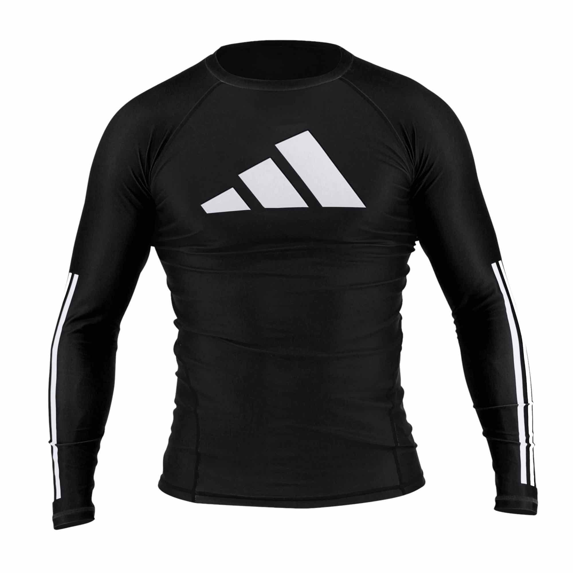 Rashguard JJB Adidas NoGi Manches Longues Approuvé IBJJF