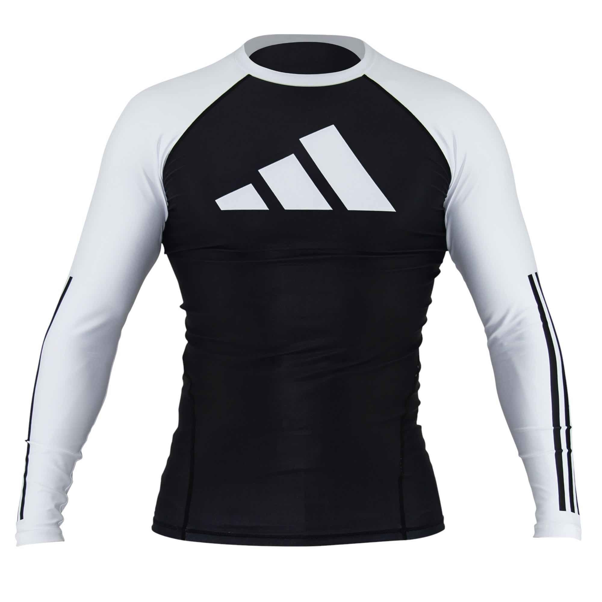 Rashguard JJB Adidas NoGi Manches Longues Approuvé IBJJF