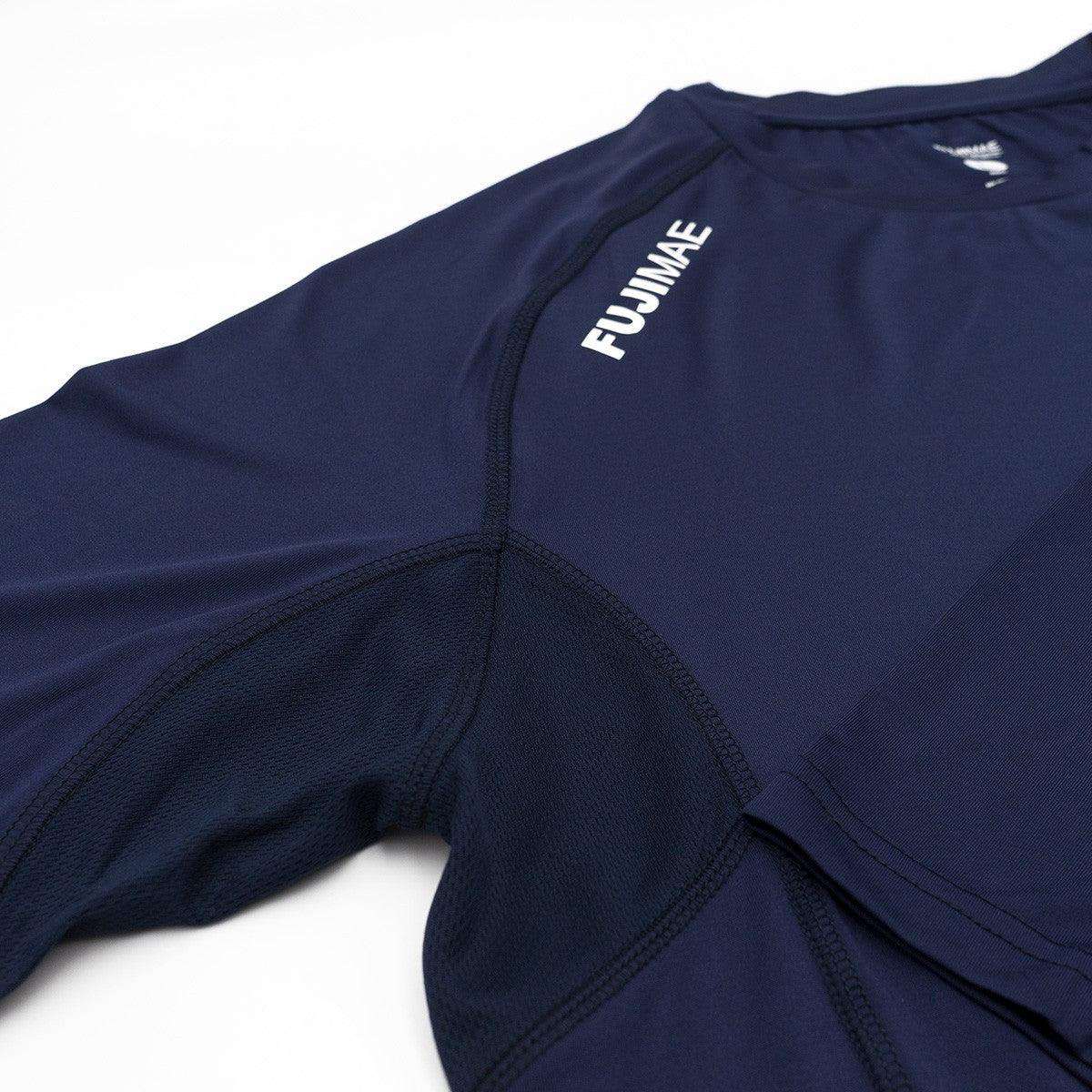 Rashguard Manches Longues Training FUJIMAE - Bleu