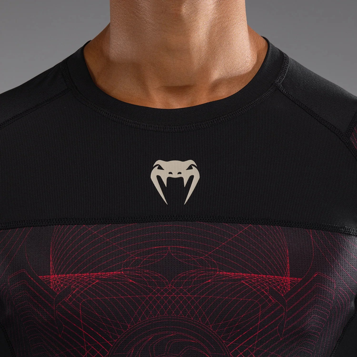 Rashguard Manches Longues Venum G-Fit Air - Noir/Rouge