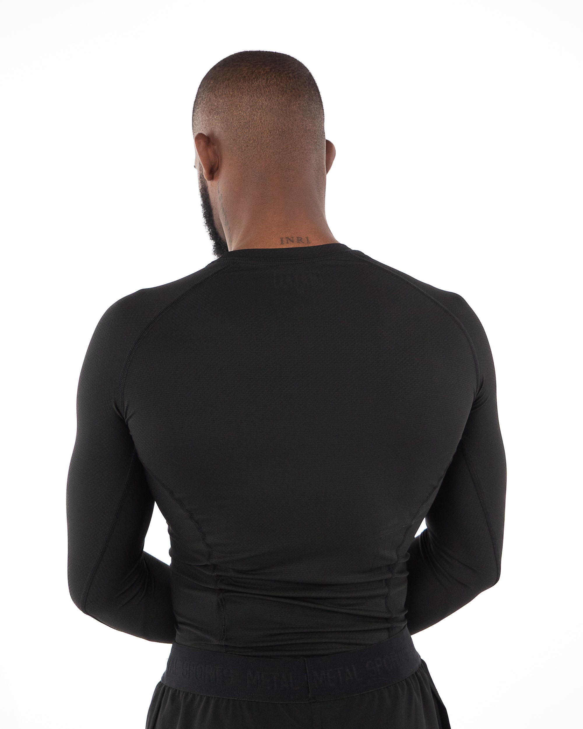 Rashguard Performance Manches Longues noir respirant et résistant pour MMA et boxe
