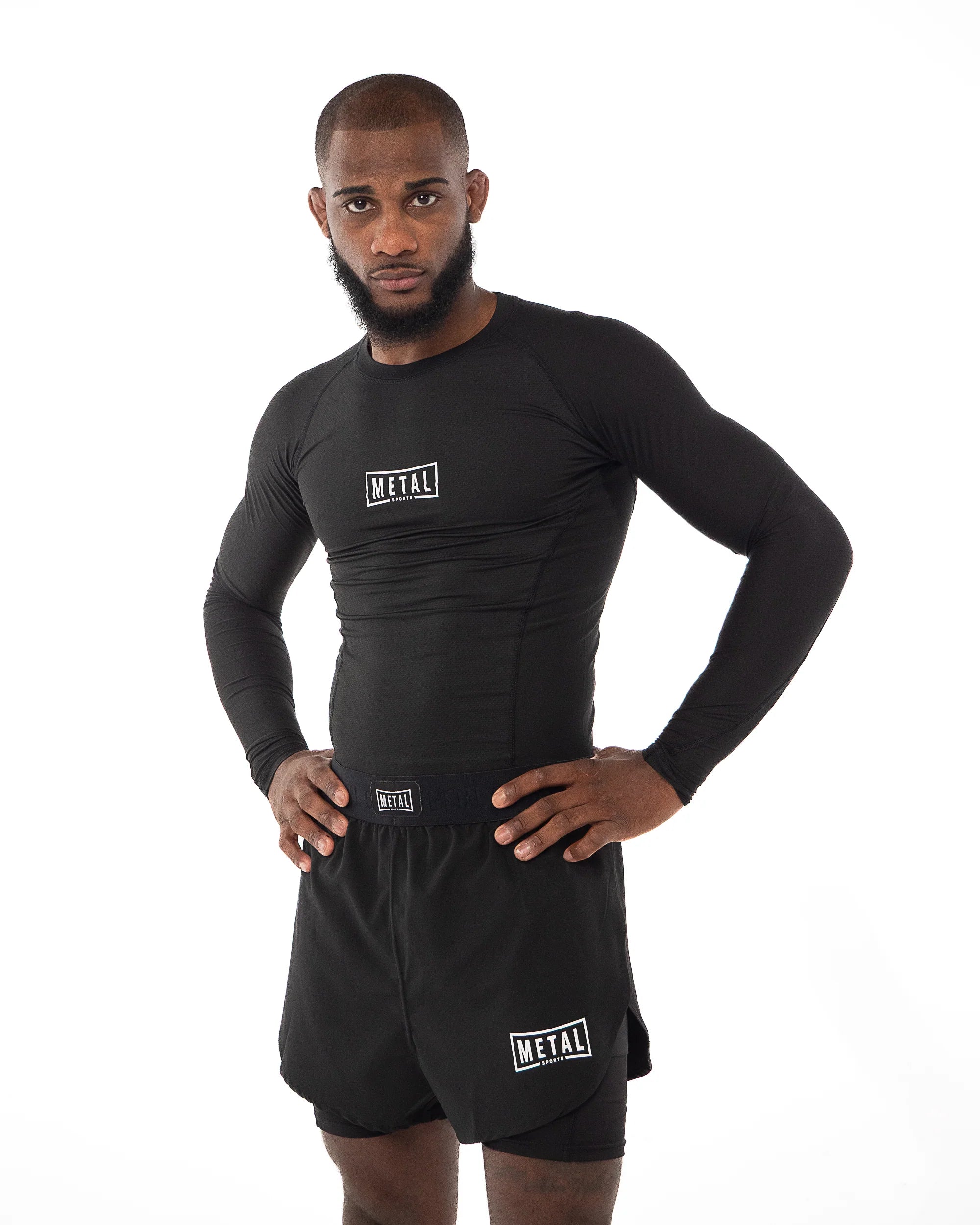 Rashguard Performance Manches Longues Metal Boxe