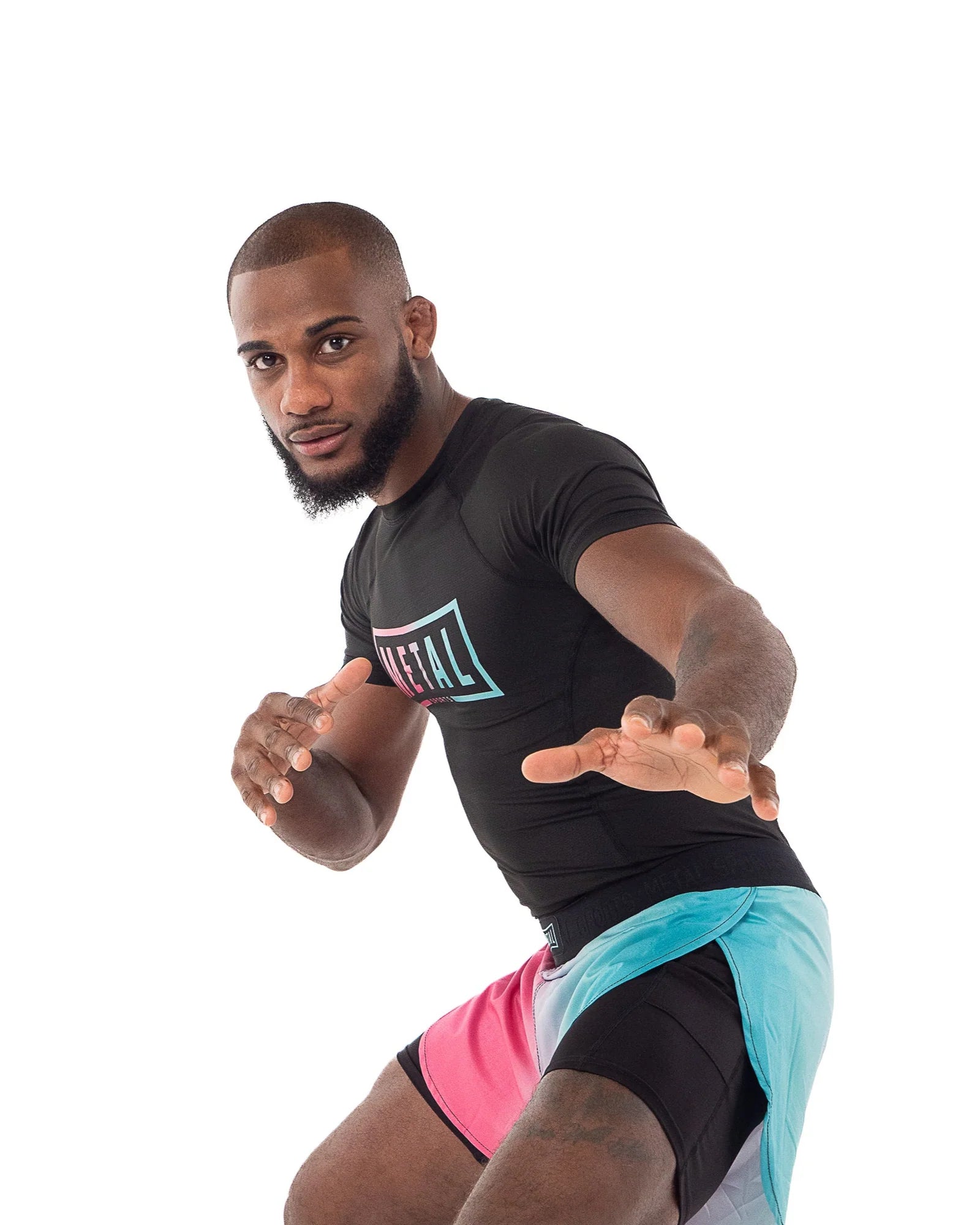 Rashguard Performance Metal Boxe Miami Vice