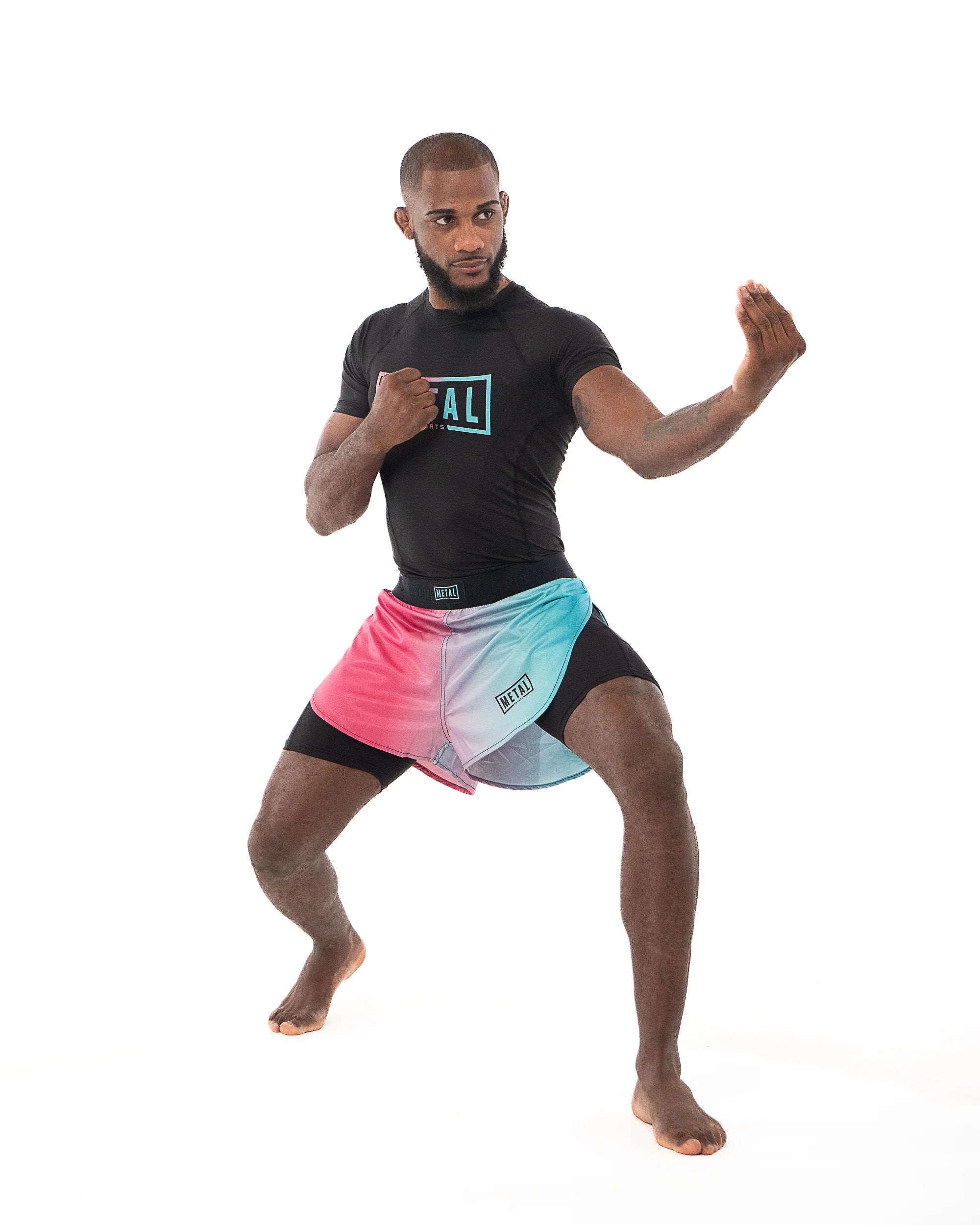 Rashguard Performance Metal Boxe Miami Vice