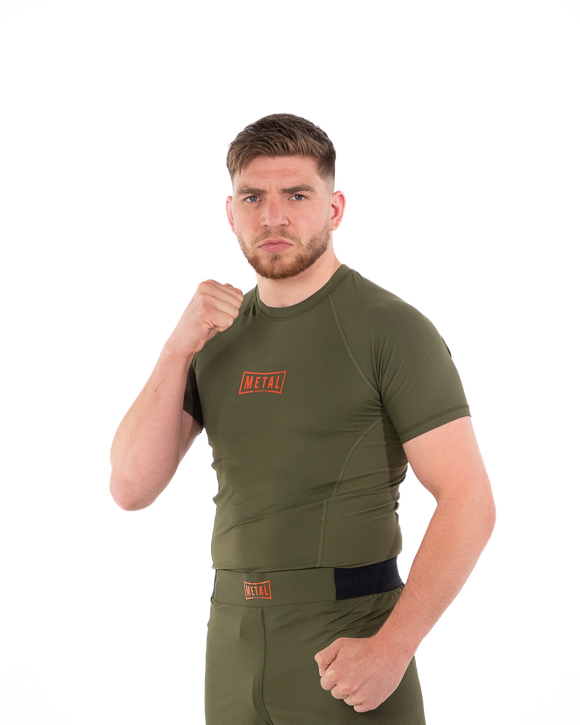 Rashguard Performance Metal Boxe Olive