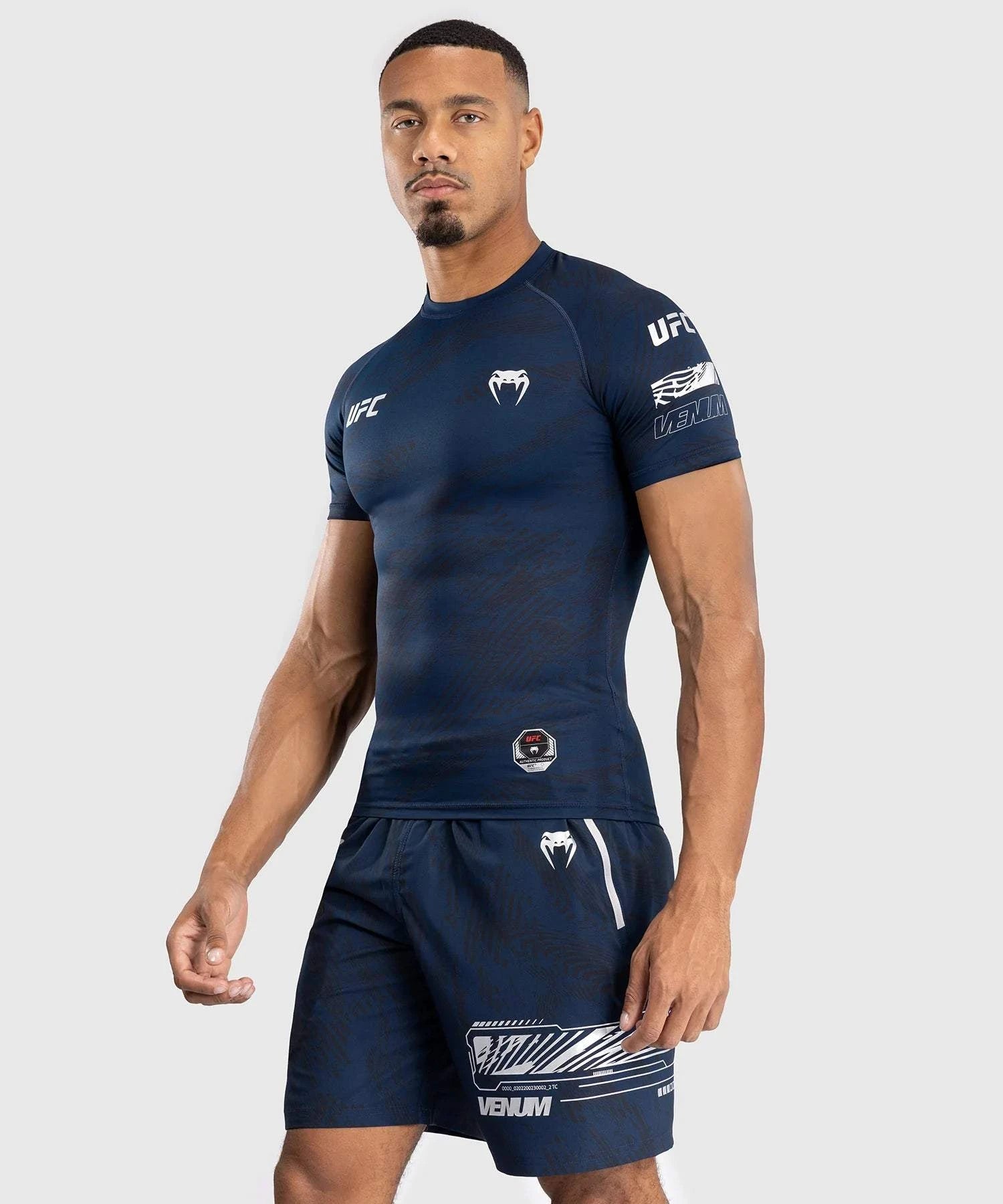 Rashguard Performance UFC Fusion by Venum Authentic Fight Week Bleu