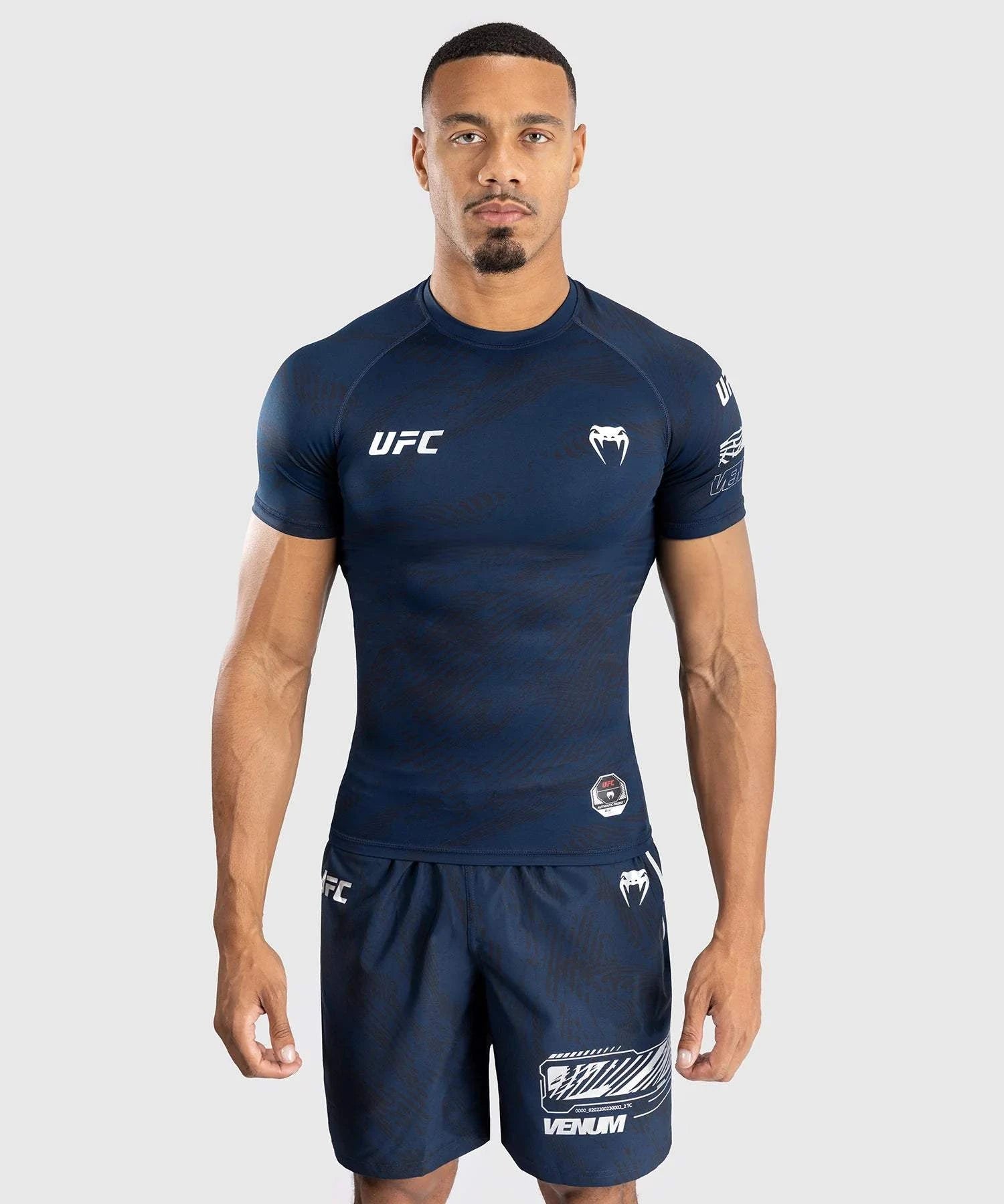 Rashguard Performance UFC Fusion by Venum Authentic Fight Week Bleu