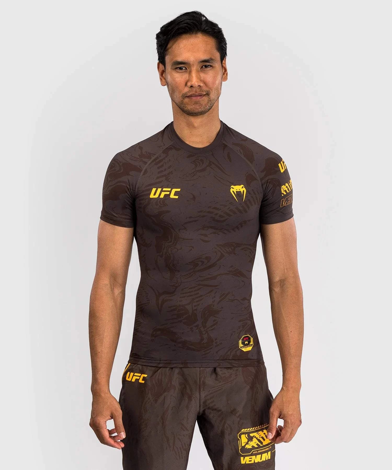 Rashguard Performance UFC Fusion by Venum Authentic Fight Week Marron